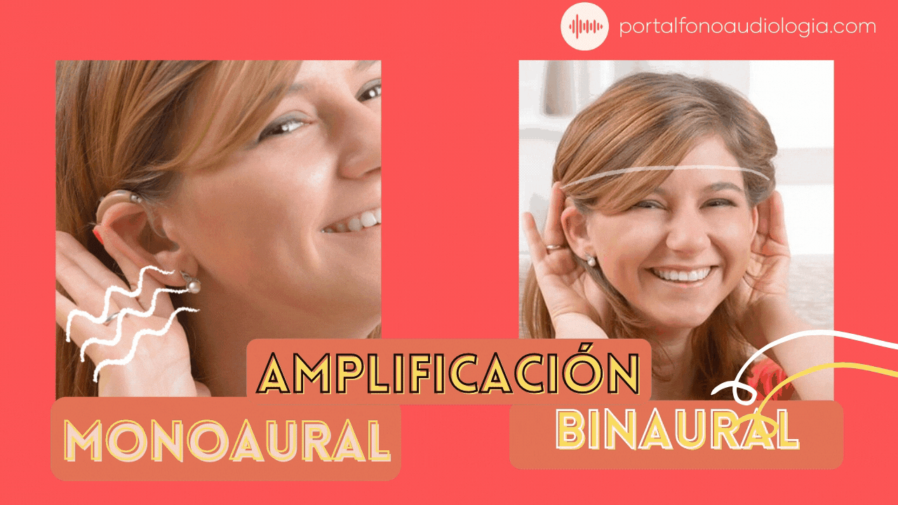 Audífonos amplificacion binaural vs Monoaural