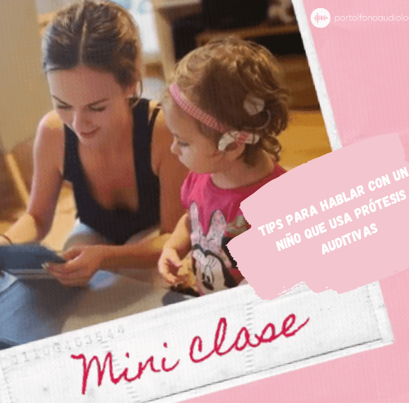 Tips para hablar con un niño hipoacúsico