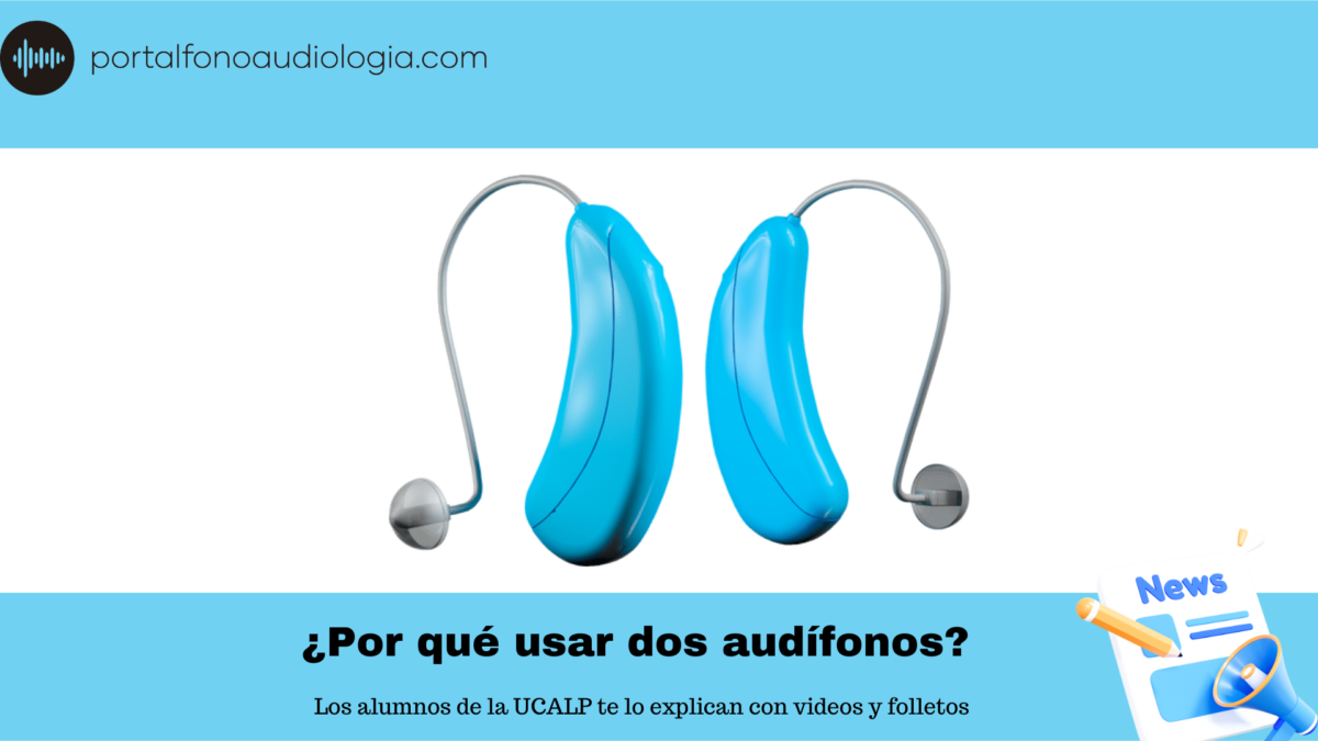 ¿Por qué usar dos audífoos?