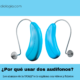 ¿Por qué usar dos audífoos?
