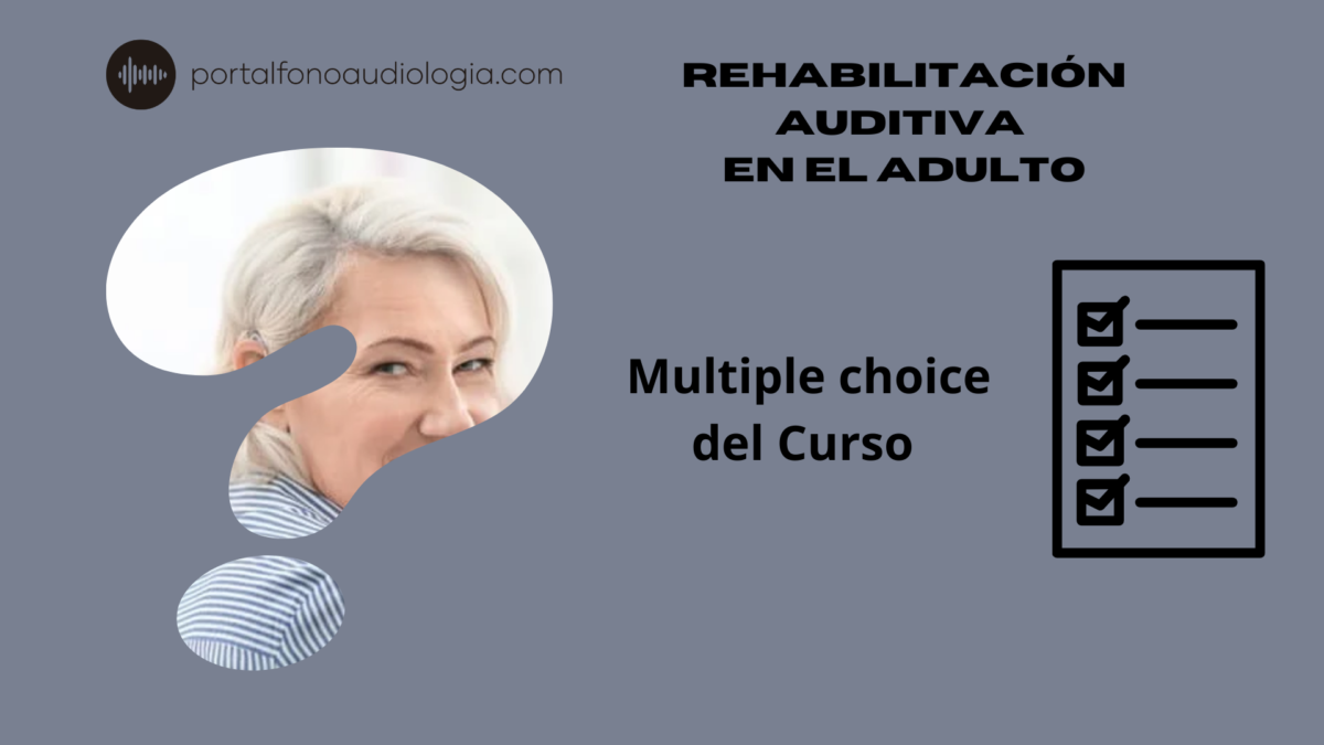 Curso de rehabilitación auditiva en el adulto
